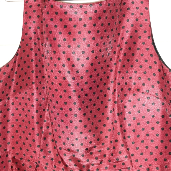 Red polka dot dress - Picture 4 of 10
